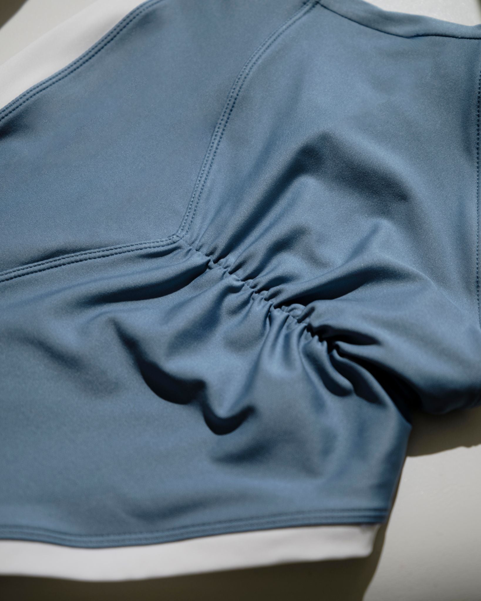 Ash Blue Haru Set – sustainable high waist full coverage polewear outfit