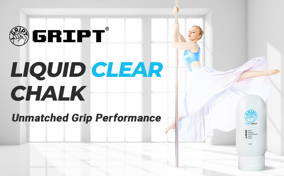 GRIPT chalk for pole dance, aerial yoga, gymnastics and training
