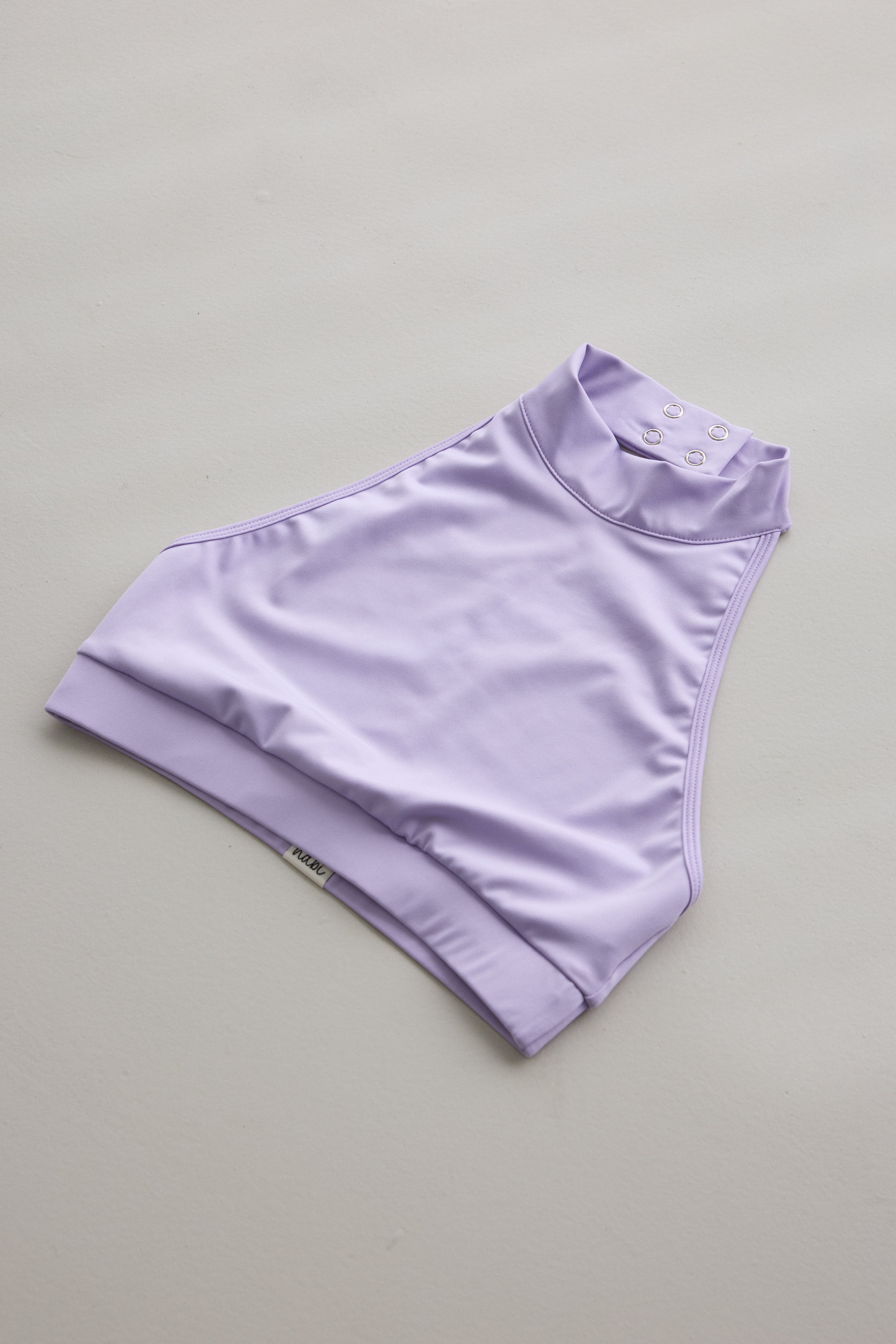 lavender halter top pole wear for pole dance outfit by nabi