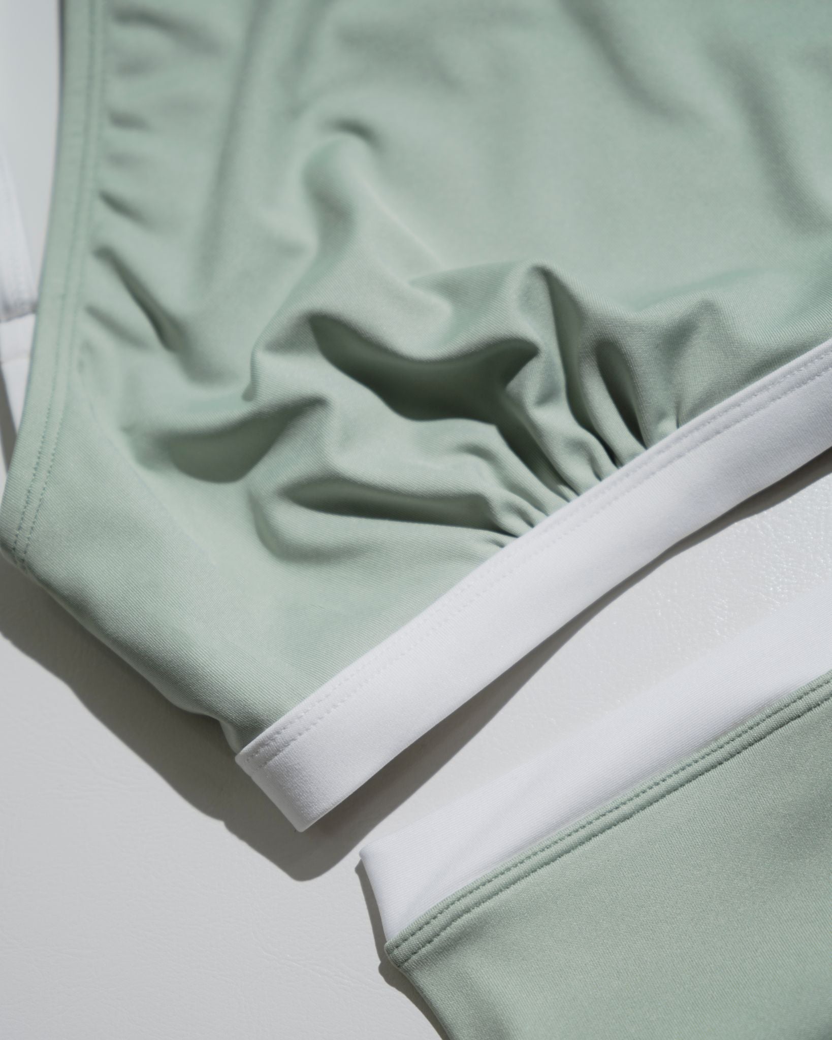 Haru Daily Set mint – sustainable dancewear polewear set