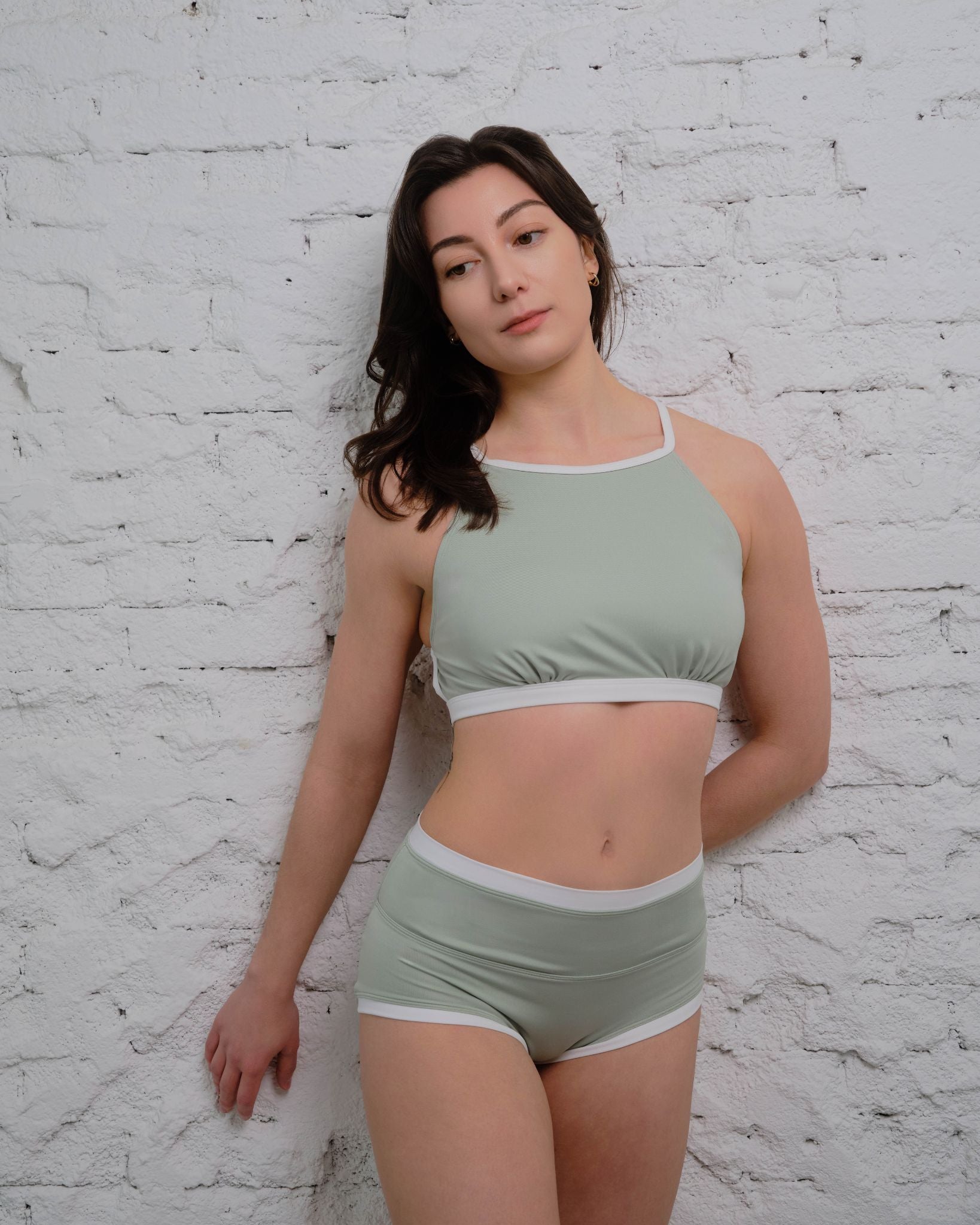 Mint Haru Daily Set – eco-friendly daily sport training polewear