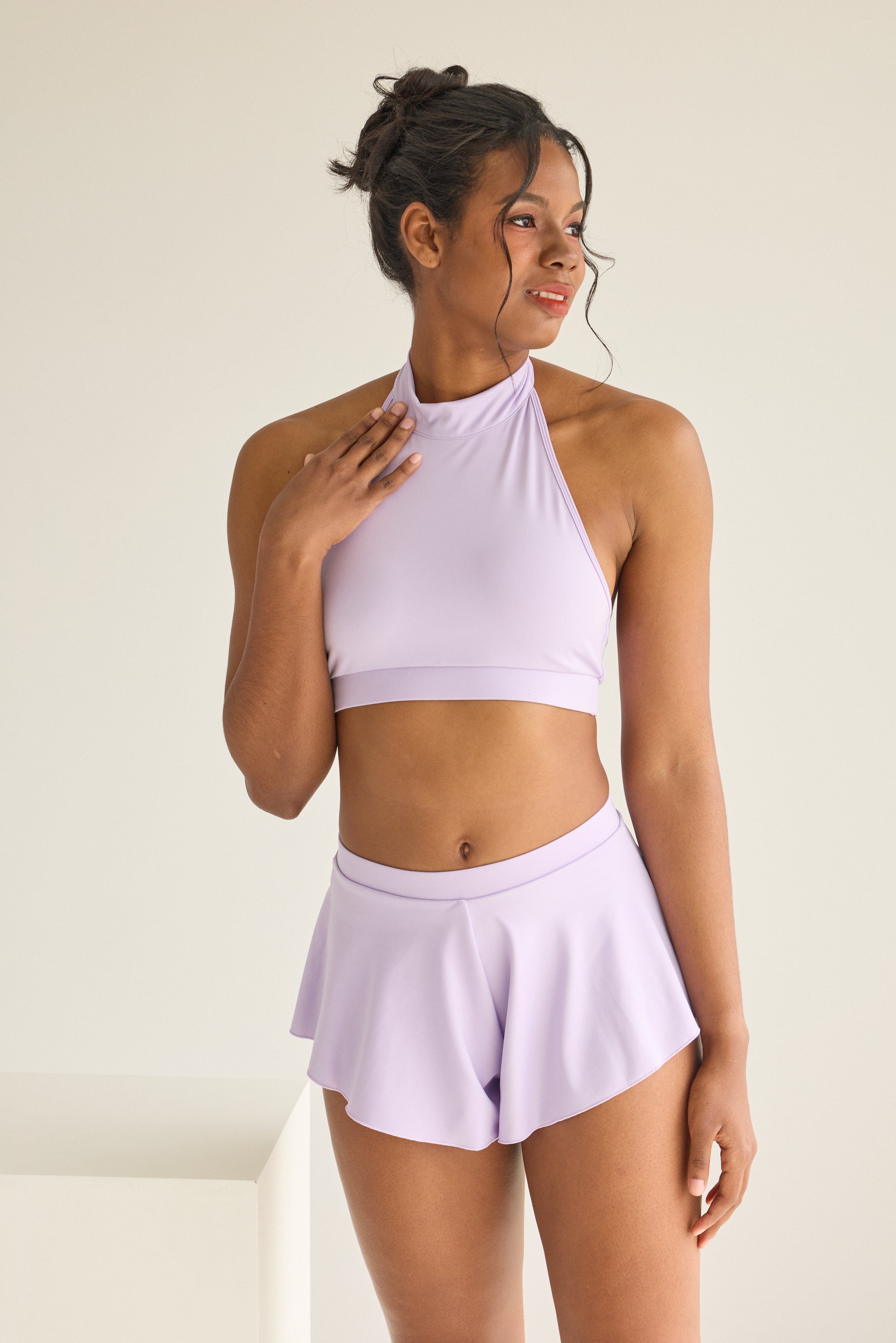 Lavender Wings Skort Set – polerina style sustainable dancewear