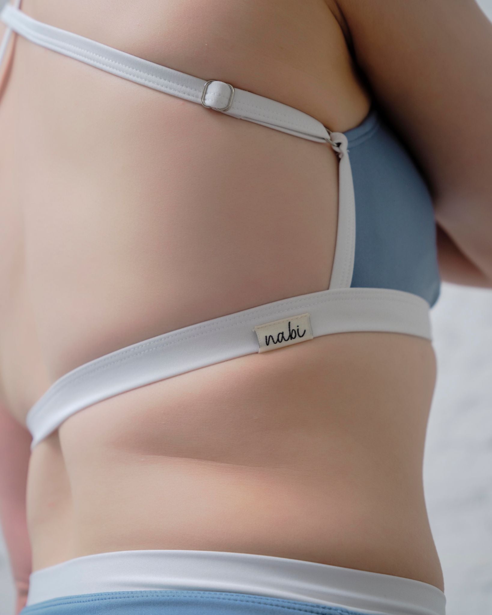 Sustainable ash blue Haru Daily Set – best daily sport outfit for pole dance