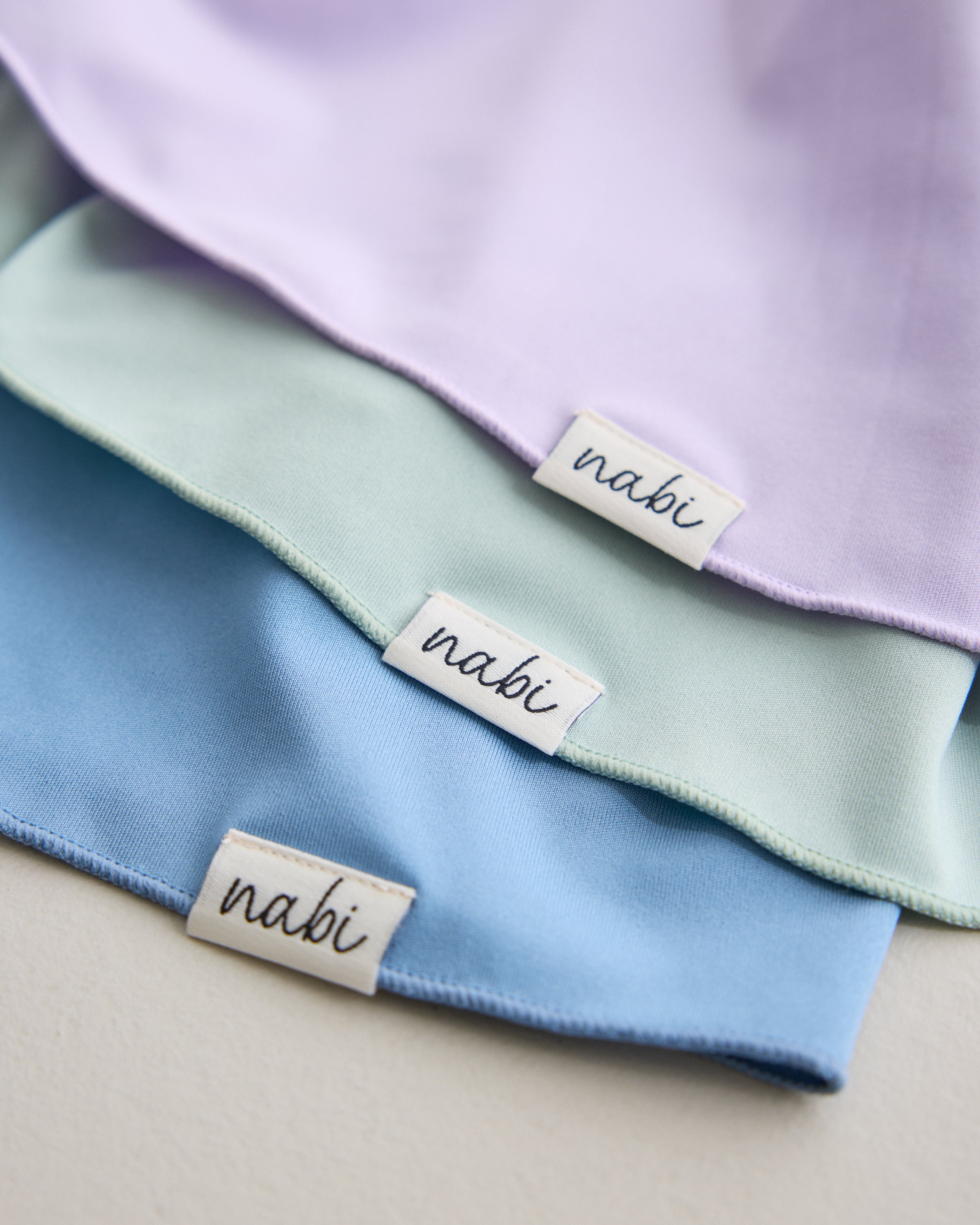 Pastel tone Korean polewear skirt sets with full coverage skort and halter top