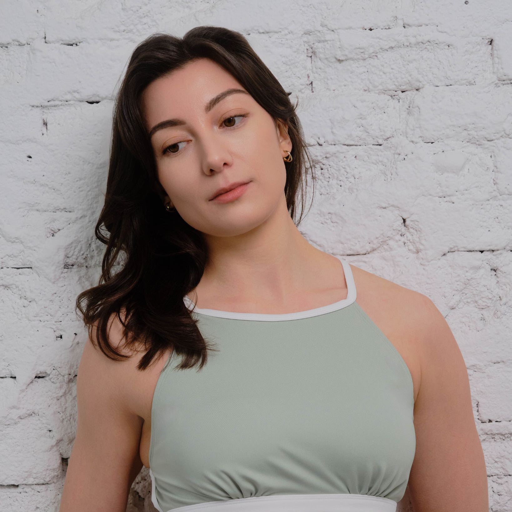 Best mint sustainable polewear set – Haru Daily training outfit by Nabi