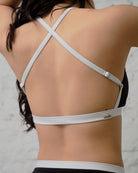 Black Haru Daily Halter X Top – Nabi eco-friendly pole dancewear for training