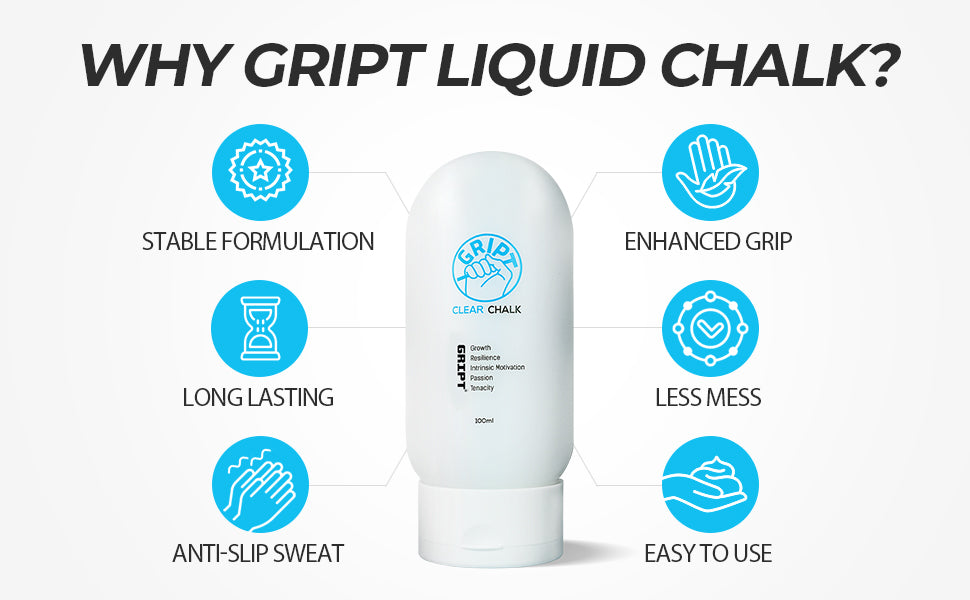 Korean liquid chalk by GRIPT – sustainable polewear accessory