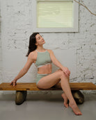 Mint Haru Daily Set – eco-friendly polewear for training and beginners