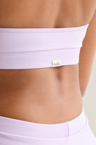 Lavender Wings Skort Set – sustainable polewear with halter top