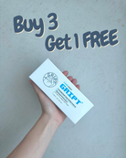 Promotional image for GripT liquid chalk – buy 3 get 1 free offer. Non-sticky grip chalk for pole dance, aerial, gymnastics, and training.