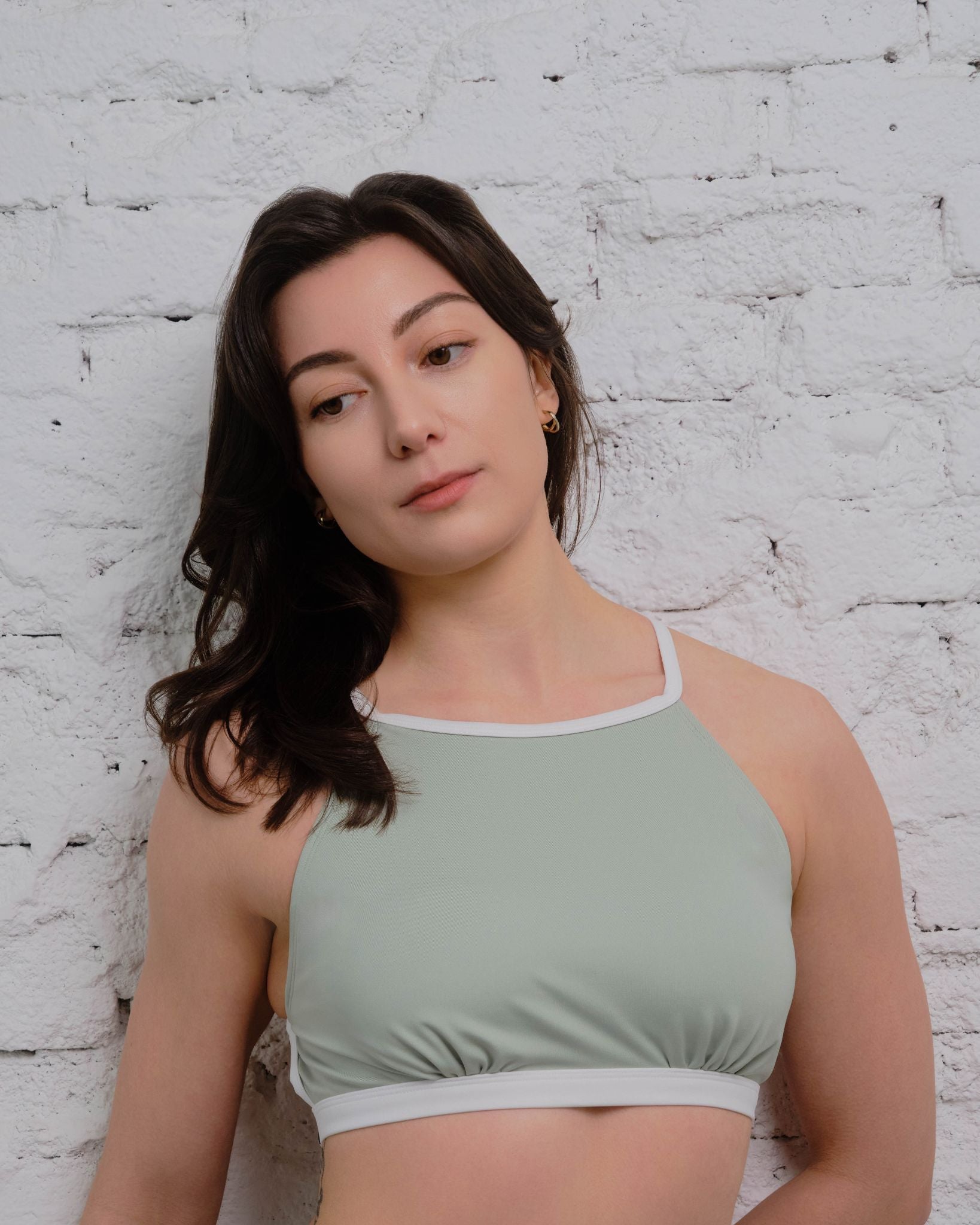 Best mint sustainable polewear set – Haru Daily training outfit by Nabi